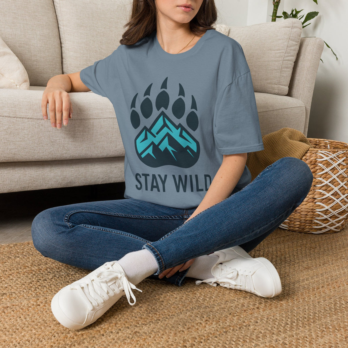 "Stay Wild" Bear Paw Mountain T-Shirt