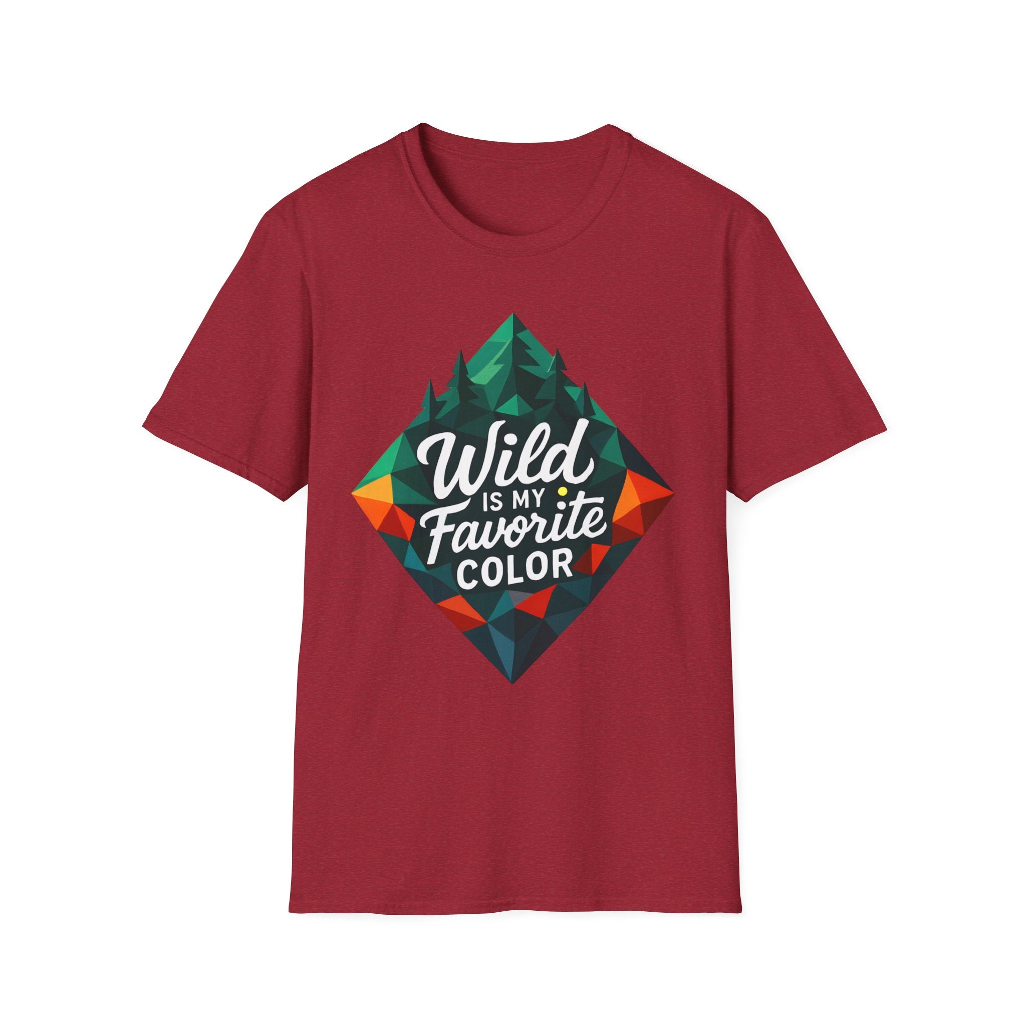 Wild Is My Favorite Color Diamond T-Shirt — Pines & Geometric Logo