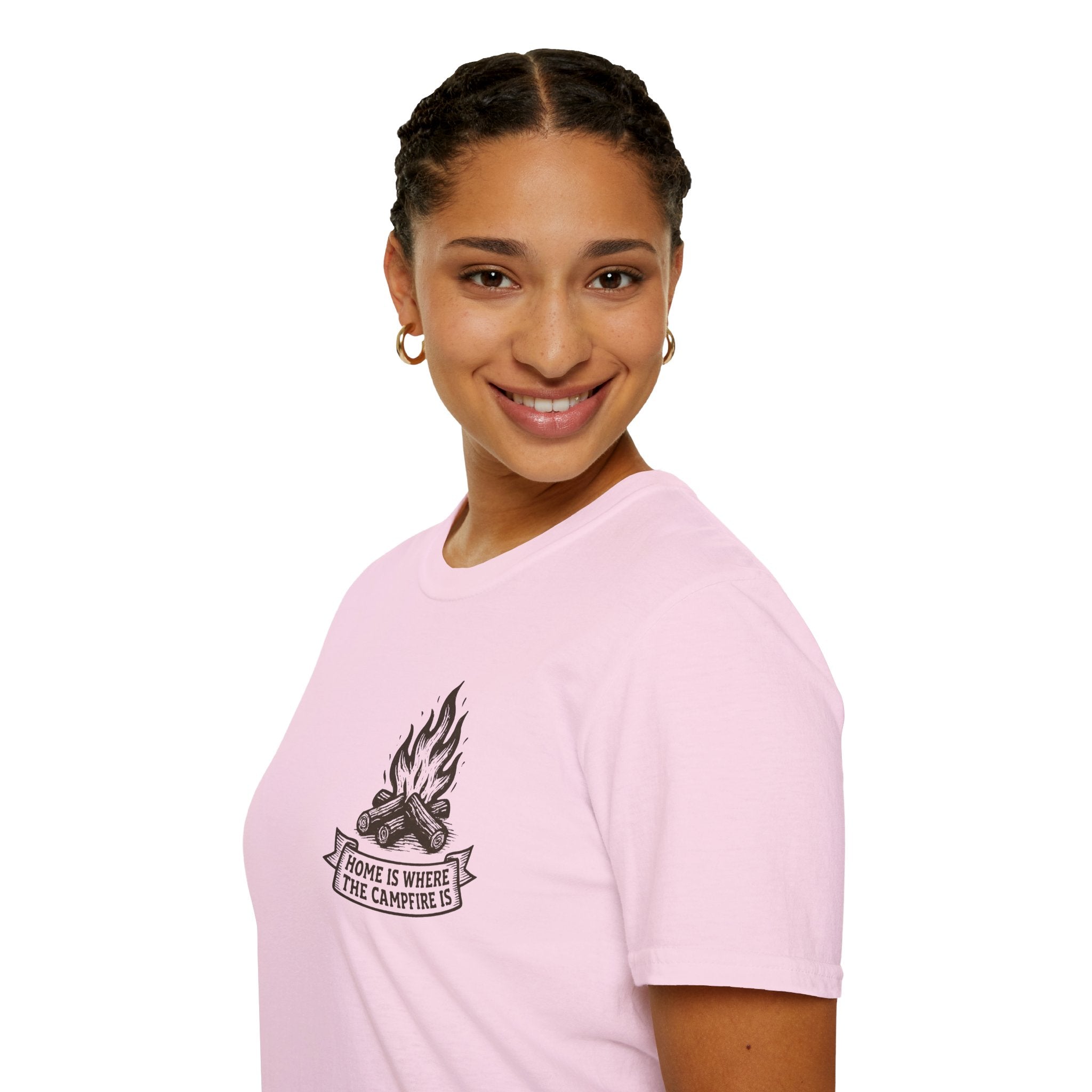 "Home Is Where The Campfire Is" T-Shirt