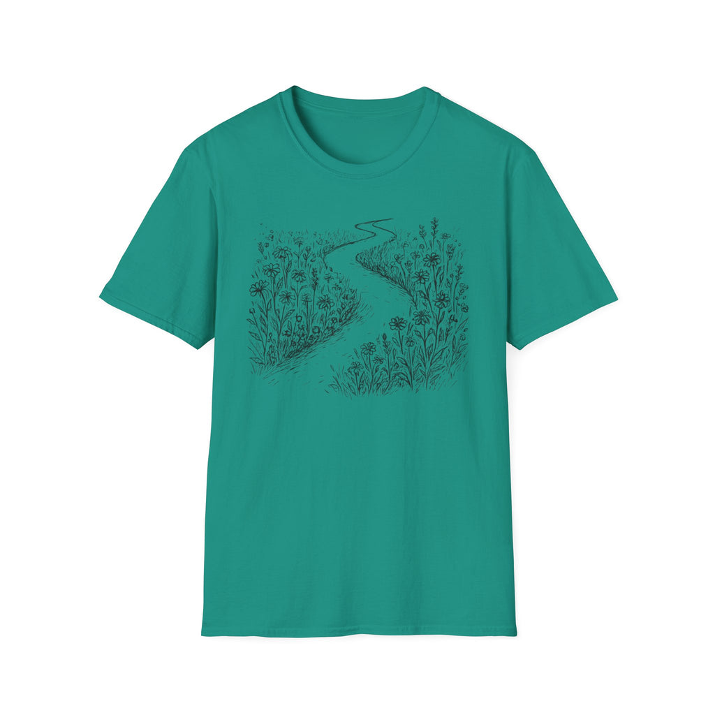 Winding Path Through The Meadow T-Shirt