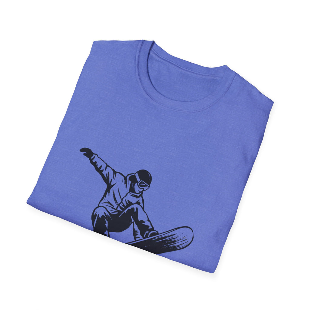 Snowboarder Graphic Tee — Snowboarding Action Shirt