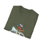 Shred the Gnar Skier T-Shirt | Retro Skiing Graphic