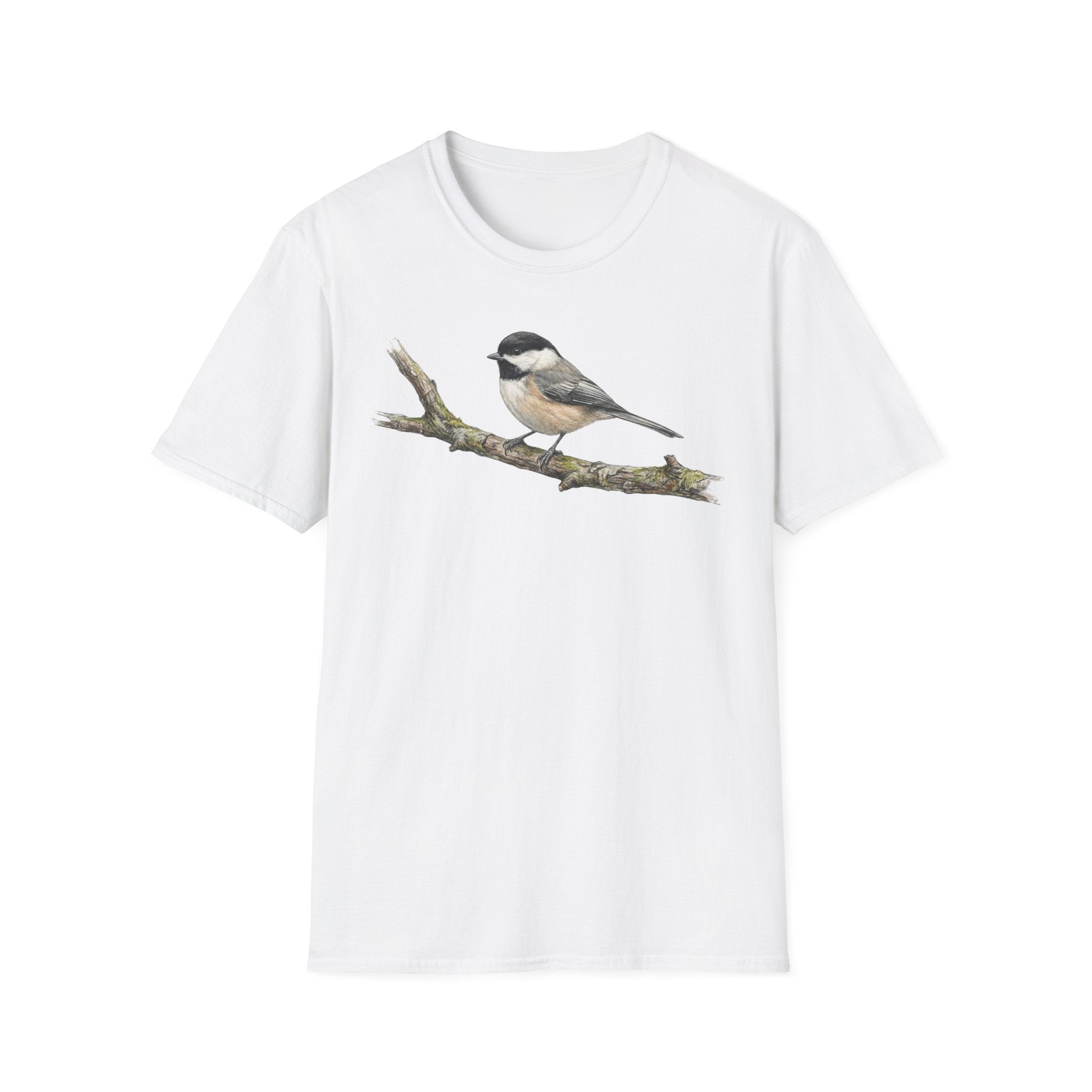 Copy of Chickadee Tee — Watercolor Songbird T‑Shirt