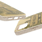 Biodegradable Phone Case — 'Nap Meadow' Mystic Lake Camping Design