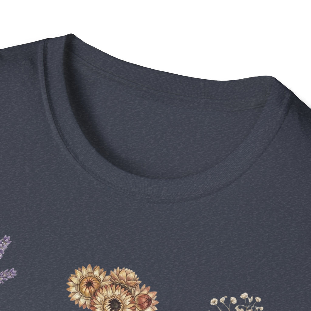 Floral Mini Bouquet T-Shirt — Vintage Botanical Graphic Tee