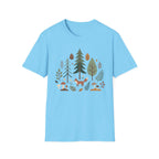 Woodland Fox T-Shirt — Nature Forest Camping Graphic Tee