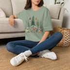 Woodland Fox T-Shirt — Nature Forest Camping Graphic Tee