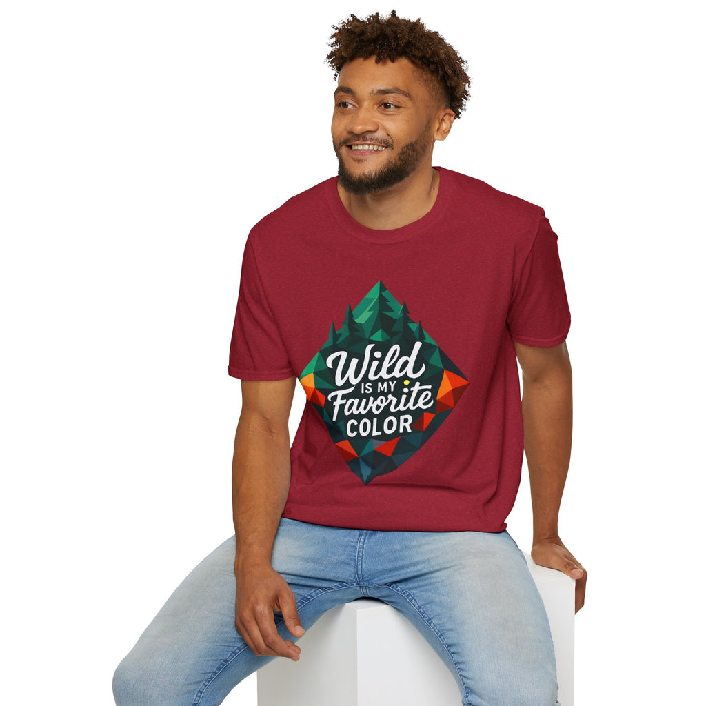 Wild Is My Favorite Color Diamond T-Shirt — Pines & Geometric Logo