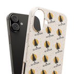 Biodegradable Phone Case — 'Go Outside' Recycled Eco-Friendly iPhone Cover