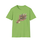 Floral Bouquet Graphic T-Shirt — Rustic Wildflower Bouquet Tee