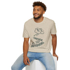 Boots with Footprints "Forever Outdoors" T-Shirt