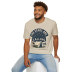 "The Stars Are Calling" Camping Tent Stargazing T-Shirt