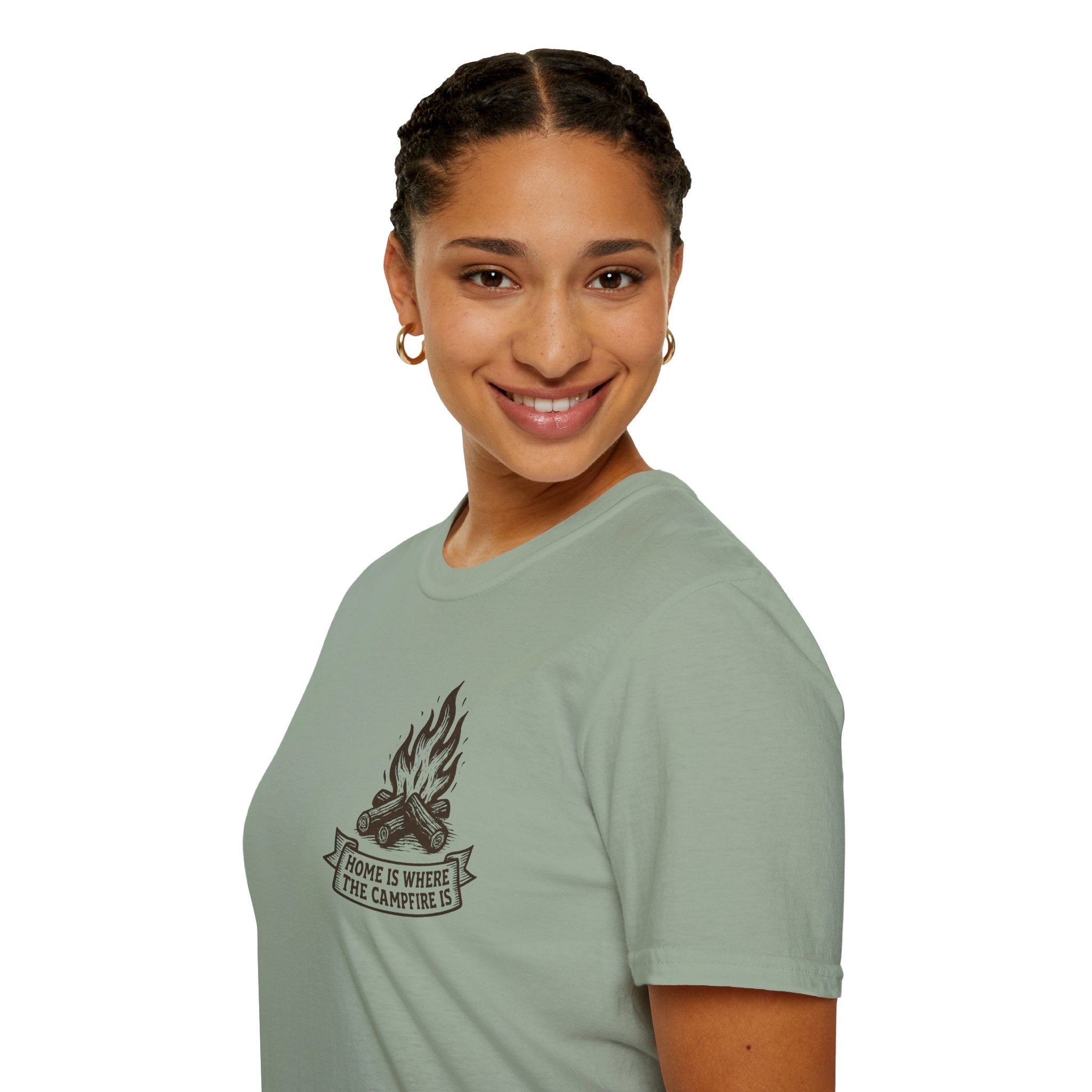 "Home Is Where The Campfire Is" T-Shirt