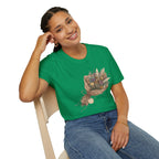 Floral Bouquet Graphic T-Shirt — Rustic Wildflower Bouquet Tee