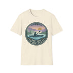 "Drift Into The Quiet Places" Kayak Sunset T‑Shirt — Outdoor Relaxation Tee Shirt