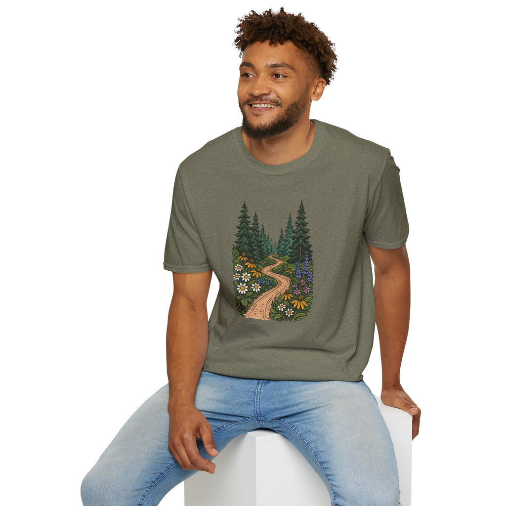 Winding Forest Path T-Shirt