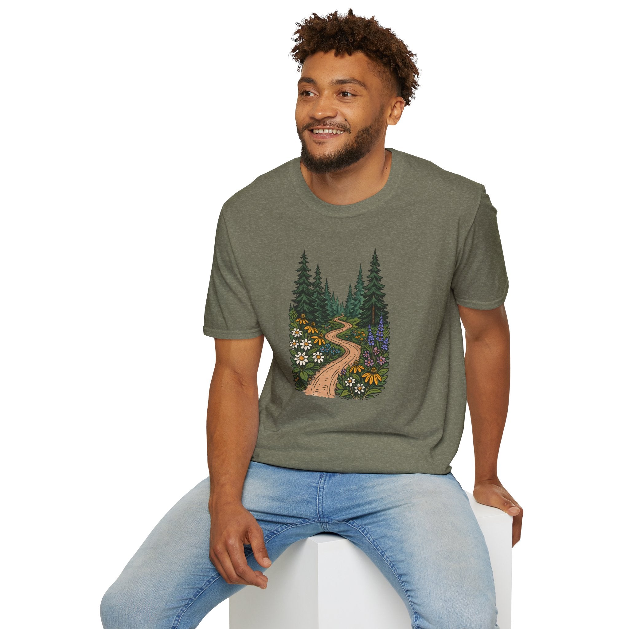 Winding Forest Path T-Shirt