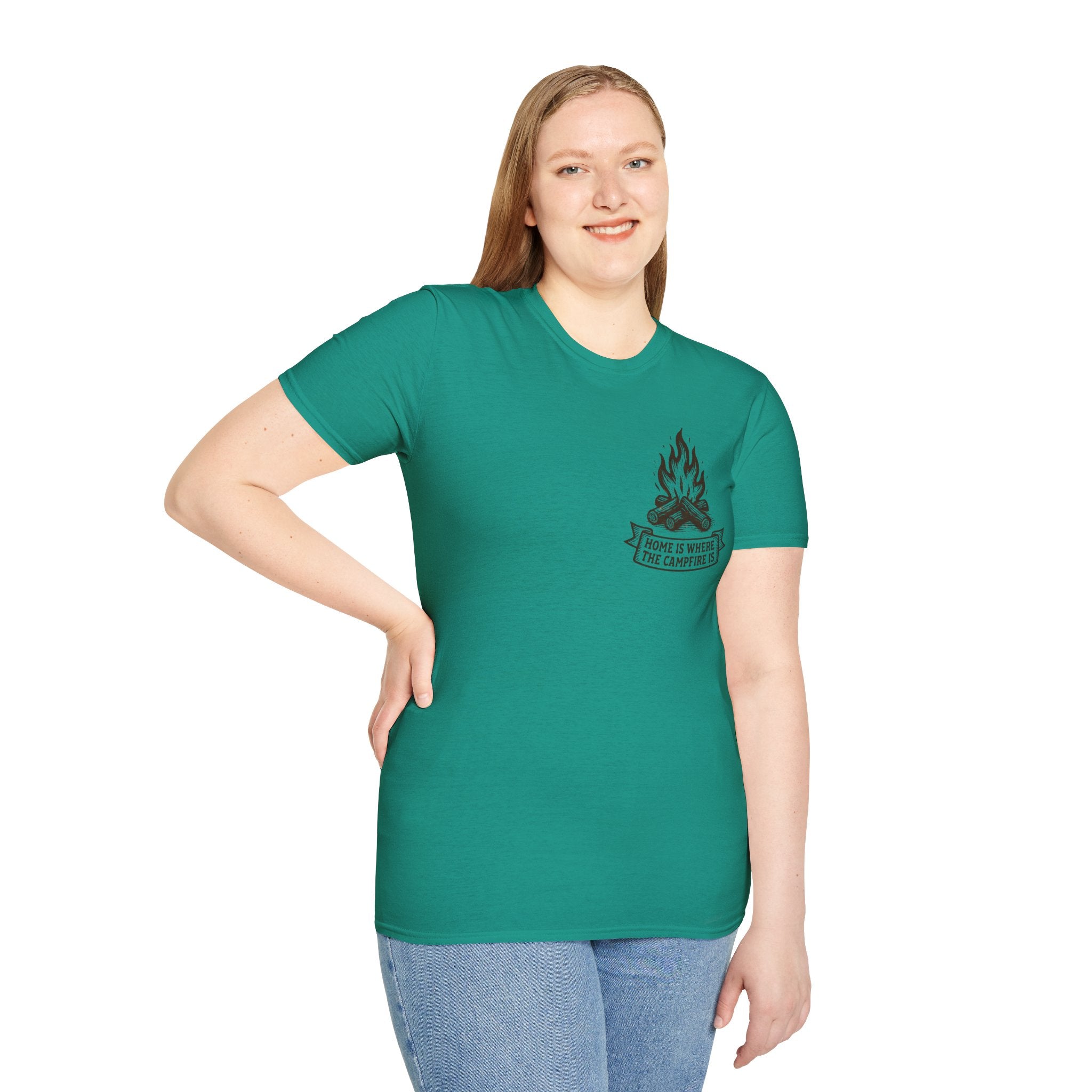 "Home Is Where The Campfire Is" T-Shirt