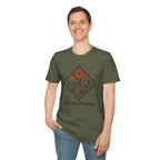 Floral Motif "Nature Is Home" T-Shirt
