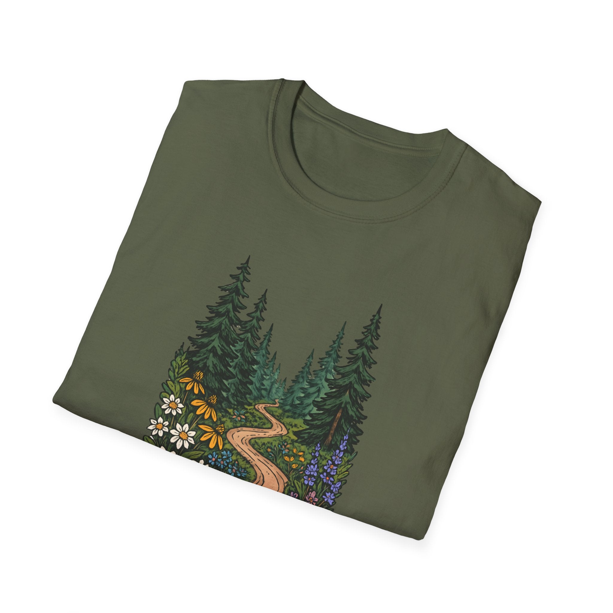 Winding Forest Path T-Shirt