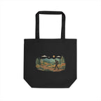 Hiker Scenic Eco Tote — Outdoor Adventure Canvas Bag