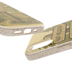 Biodegradable Phone Case — 'Nap Meadow' Mystic Lake Camping Design