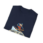 Shred the Gnar Skier T-Shirt | Retro Skiing Graphic