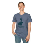 "Wander Often" Hiker on Cliff T-Shirt