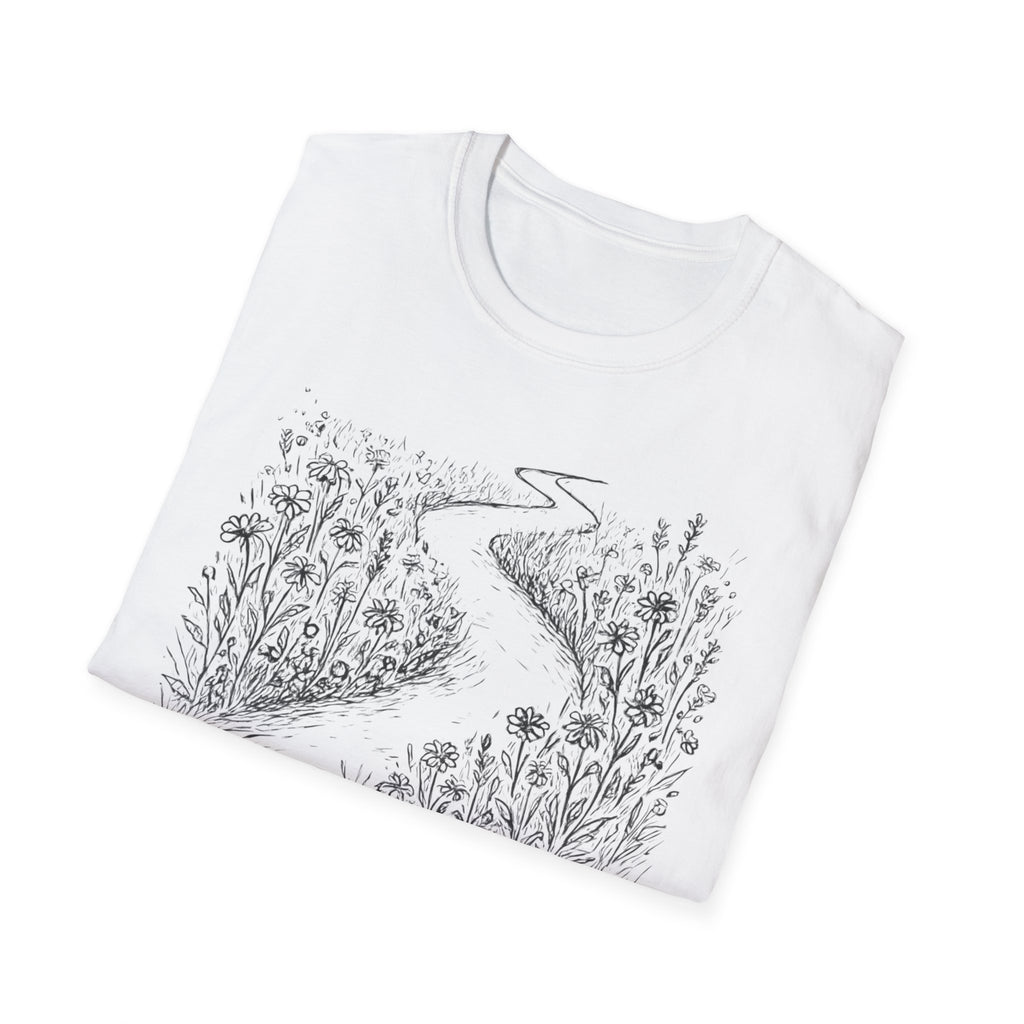 Winding Path Through The Meadow T-Shirt