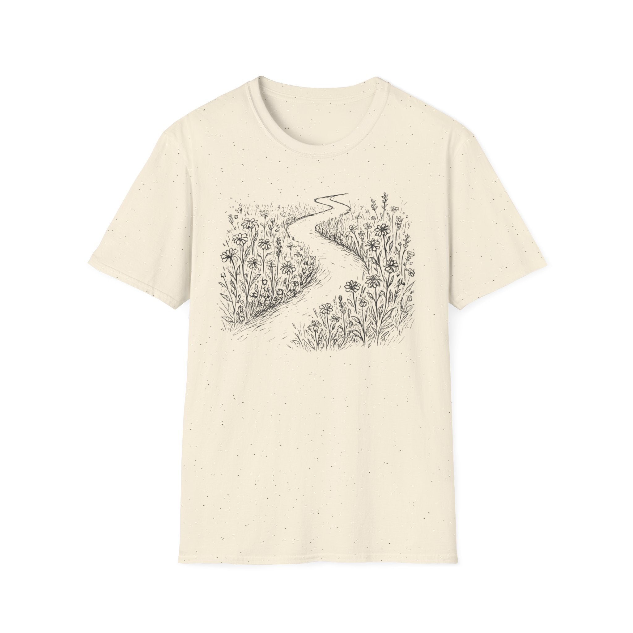 Winding Path Through The Meadow T-Shirt