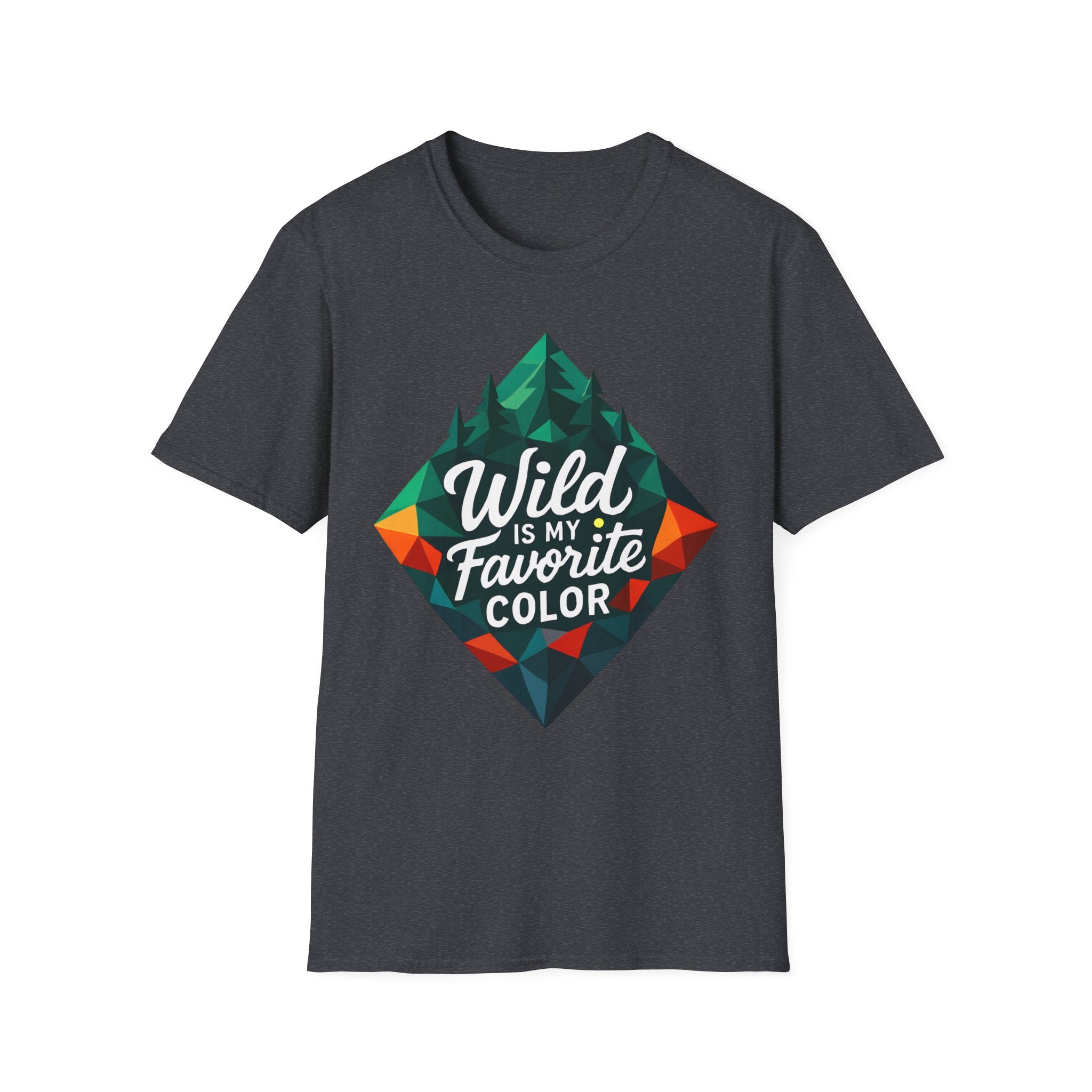 Wild Is My Favorite Color Diamond T-Shirt — Pines & Geometric Logo