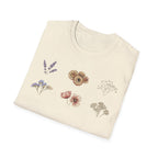Floral Mini Bouquet T-Shirt — Vintage Botanical Graphic Tee
