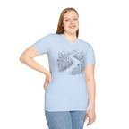 Winding Path Through The Meadow Floral T-Shirt
