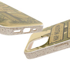 Biodegradable Phone Case — 'Nap Meadow' Mystic Lake Camping Design