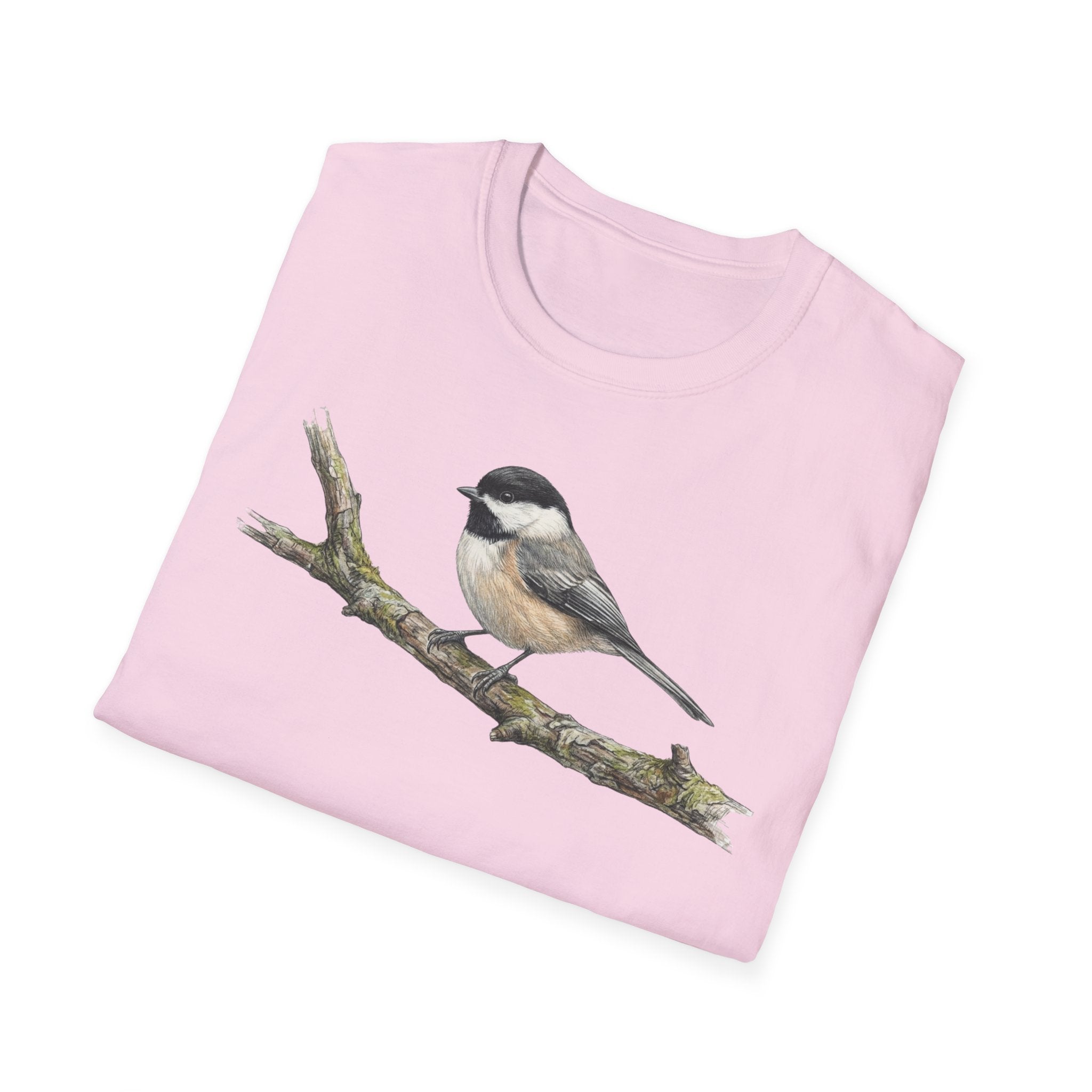 Copy of Chickadee Tee — Watercolor Songbird T‑Shirt