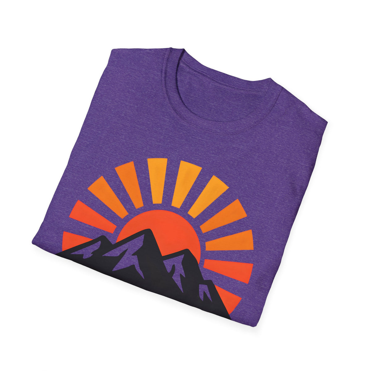 Chase The Sunrise Mountain T-Shirt — Sunrise & Peaks Graphic Tee