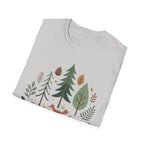 Woodland Fox T-Shirt — Nature Forest Camping Graphic Tee