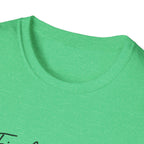 Cursive Chalkboard Writing T-Shirt