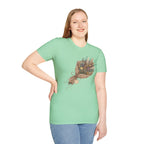 Floral Bouquet Graphic T-Shirt — Rustic Wildflower Bouquet Tee
