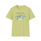 "Take A Hike & Breathe It In" Outdoor Hiking Graphic Tee