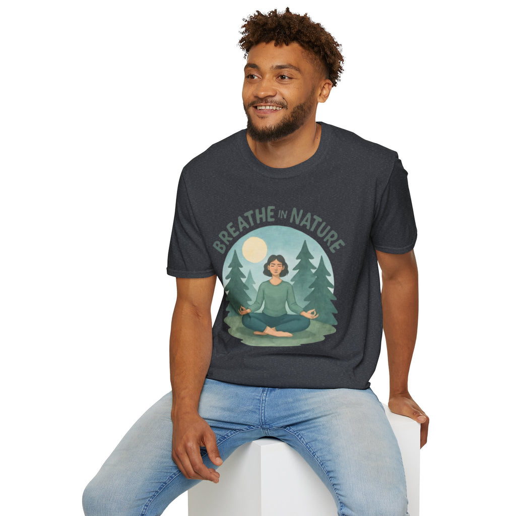"Breathe in Nature" Forest Meditation Tee Shirt