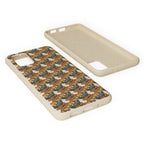 Eco-Friendly Phone Case — Vintage Camper Pattern Biodegradable iPhone Cover