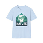 "Get Lost in Nature" Pine Trees T-Shirt