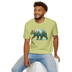Forest Bear T-Shirt — Watercolor Woodland Bear Graphic Tee Shirt