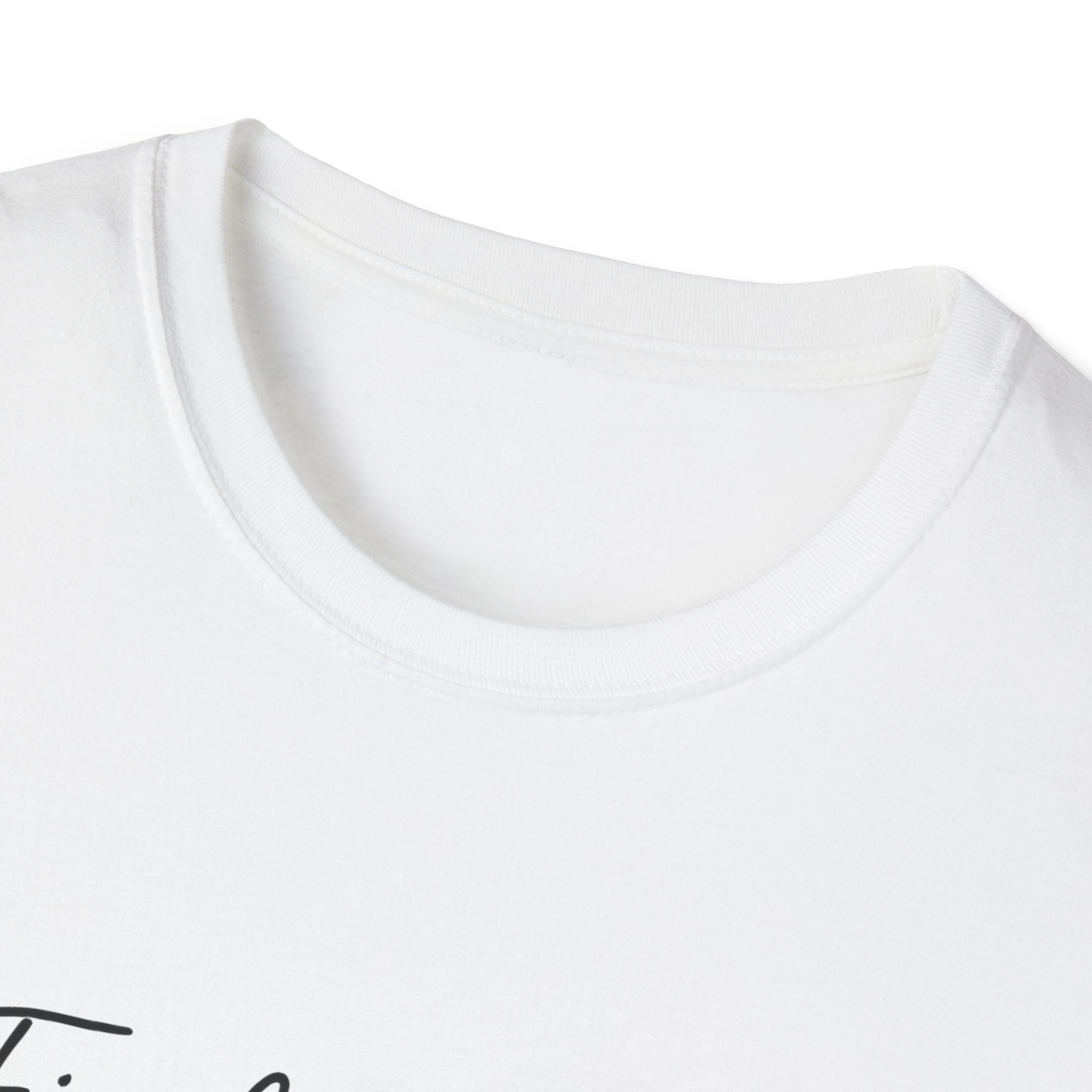 Cursive Chalkboard Writing T-Shirt