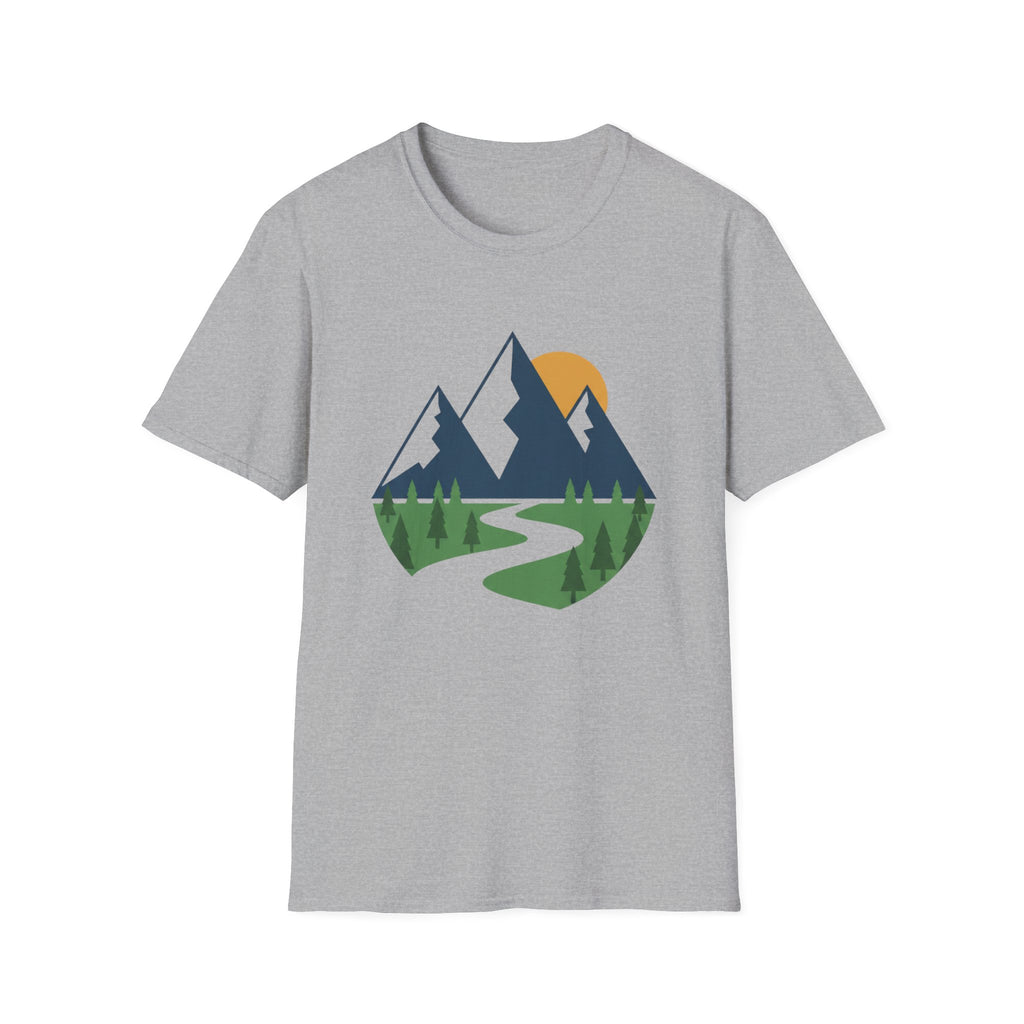 Sunset Over Mountains T-Shirt