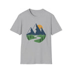 Sunset Over Mountains T-Shirt
