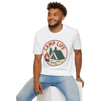 Camp Life T-Shirt — Tent & Campfire Outdoor Tee