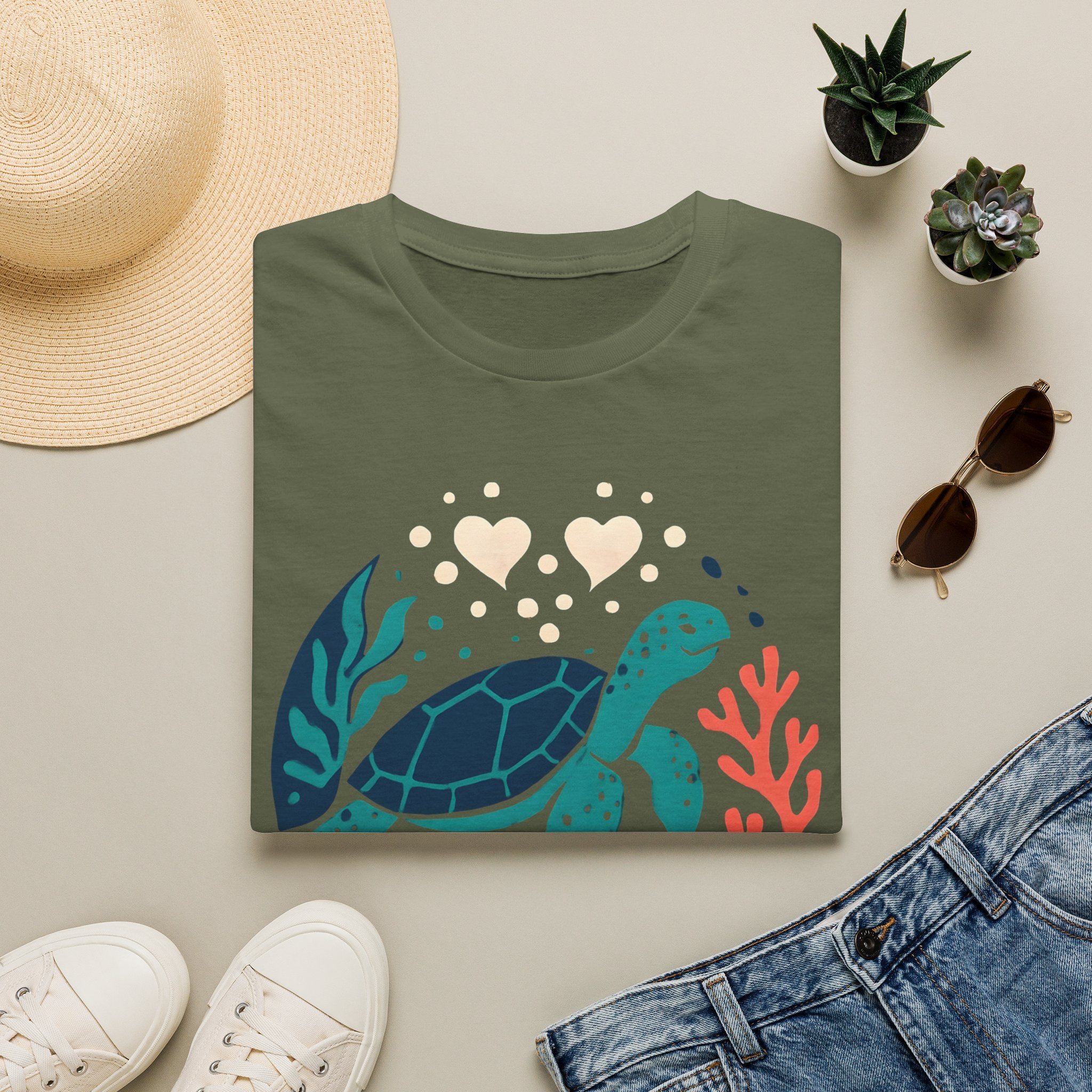 Save Our Seas Sea Turtle T-Shirt — Ocean Conservation Tee