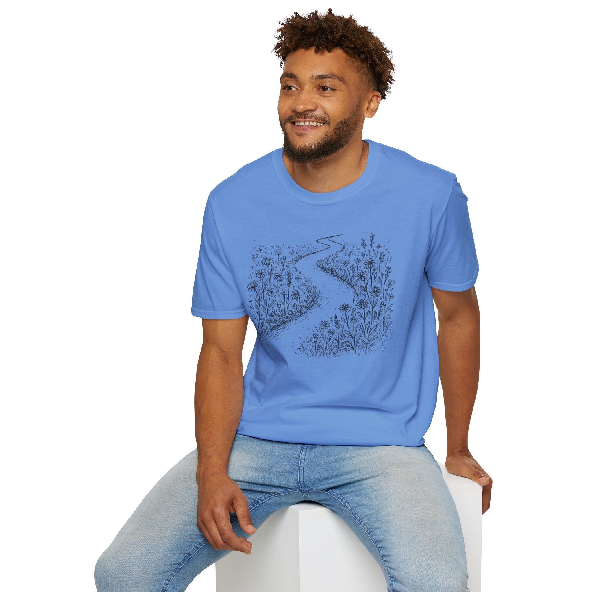 Winding Path Through The Meadow T-Shirt